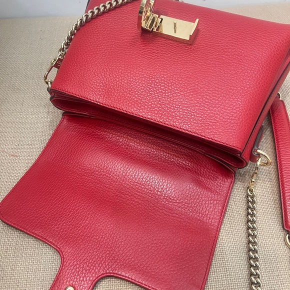 Gucci Dollar Calfskin Interlocking G Top Handle Shoulder Bag - Picture 11 of 11